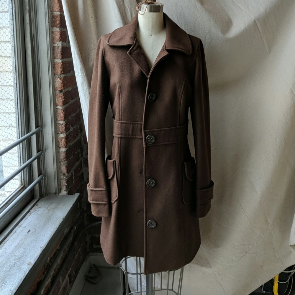 Brown Wool Coat